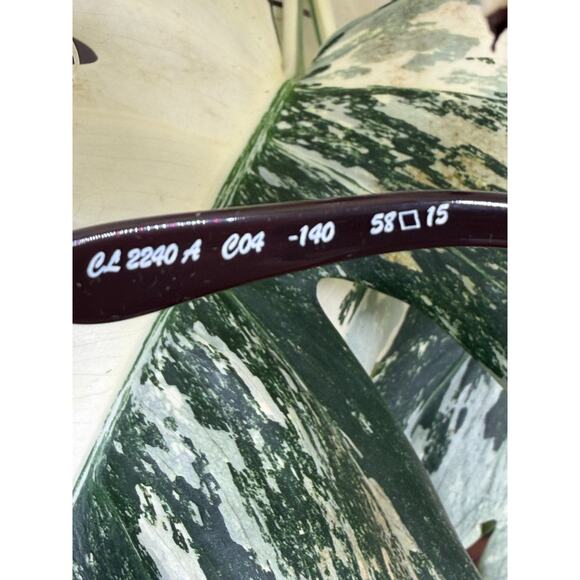 Chloe Oversized Square Sunglasses Tortoise Shell CL2240A C04 Gold Hardware main image 5
